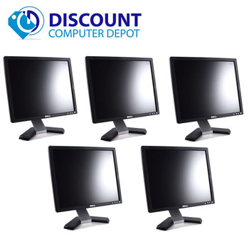 Cheap, used and refurbished Lot of 50 Mix Brand 17"  Grade A  LCD Monitors w/cable and power cord
