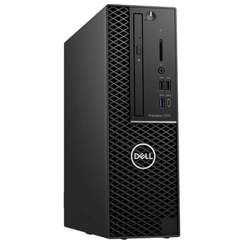 Front Side View, Dell Precision 3431 SFF Intel Core i7 9th Generation 16GB RAM 512GB SSD Wi-Fi Windows 11 Professional