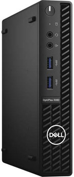 Front Side View,  Dell OptiPlex 3080 Micro Computer Intel Core i5 10th Generation 8GB RAM 512GB SSD Wi-Fi Windows 11 Professional