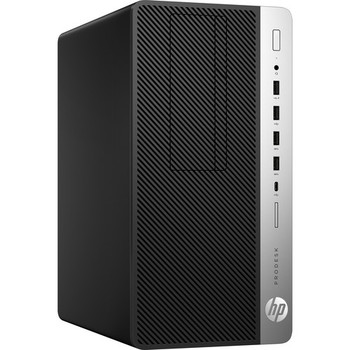 Front Side View, HP ProDesk 600 G4 Tower Desktop Computer Intel Core i7 8th Generation 16GB RAM 512GB SSD Wi-Fi Windows 11 Professional