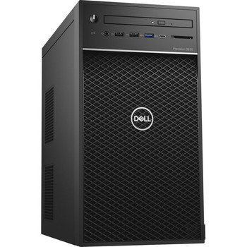 Front Side View, Dell Precision 3630 Tower Desktop Computer Core i7 8th gen 32GB RAM 1TB SSD Wi-Fi Windows 11 Professional