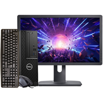 Dell Precision 3431 SFF Intel Core i5 8th Gen 16GB RAM 1TB SSD 24in LCD Windows 11 Pro