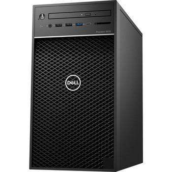 Front View, Dell Precision 3630 Tower Desktop Computer Core i7 8th gen 32GB RAM 1TB SSD Wi-Fi Windows 11 Professional