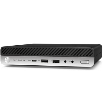 HP EliteDesk 800 G4 Mini Pc Desktop Computer Intel i7 8th Gen 16GB RAM 256GB SSD Windows 11 Home, Wi-Fi