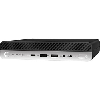 HP EliteDesk 800 G5 Mini Pc Desktop Computer Intel i7 9th Gen 16GB RAM 256GB SSD 22in LCD Windows 11 Home, Wi-Fi