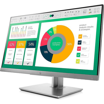 HP E223 22in Full HD 1920x1080 DP HDMI VGA Slim Bezel Desktop Computer Monitor