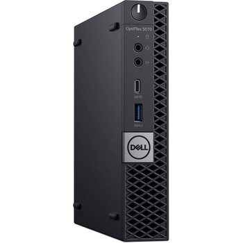 Dell OptiPlex 5070 Mini Pc Desktop Computer Intel i5 8th Gen 16GB RAM 256GB SSD 19in LCD Windows 11 Home, Wi-Fi