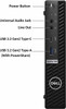 Dell OptiPlex 7080 Micro Desktop Intel Core i5 10th Gen 16GB RAM 256GB SSD Windows 11 Pro