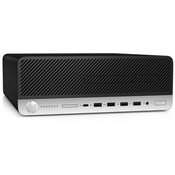 Front View, HP ProDesk 600 G4 Intel Core i5 8th Gen 16GB RAM 256GB SSD Wi-Fi Windows 11 Pro