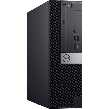 Dell OptiPlex 5060 SFF Desktop PC Core i5 8th Gen 16GB RAM 256GB SSD Windows 11 Pro, Wi-Fi, DVD/RW